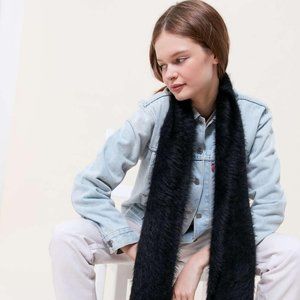 Urban outfitters thin eyelash scarf